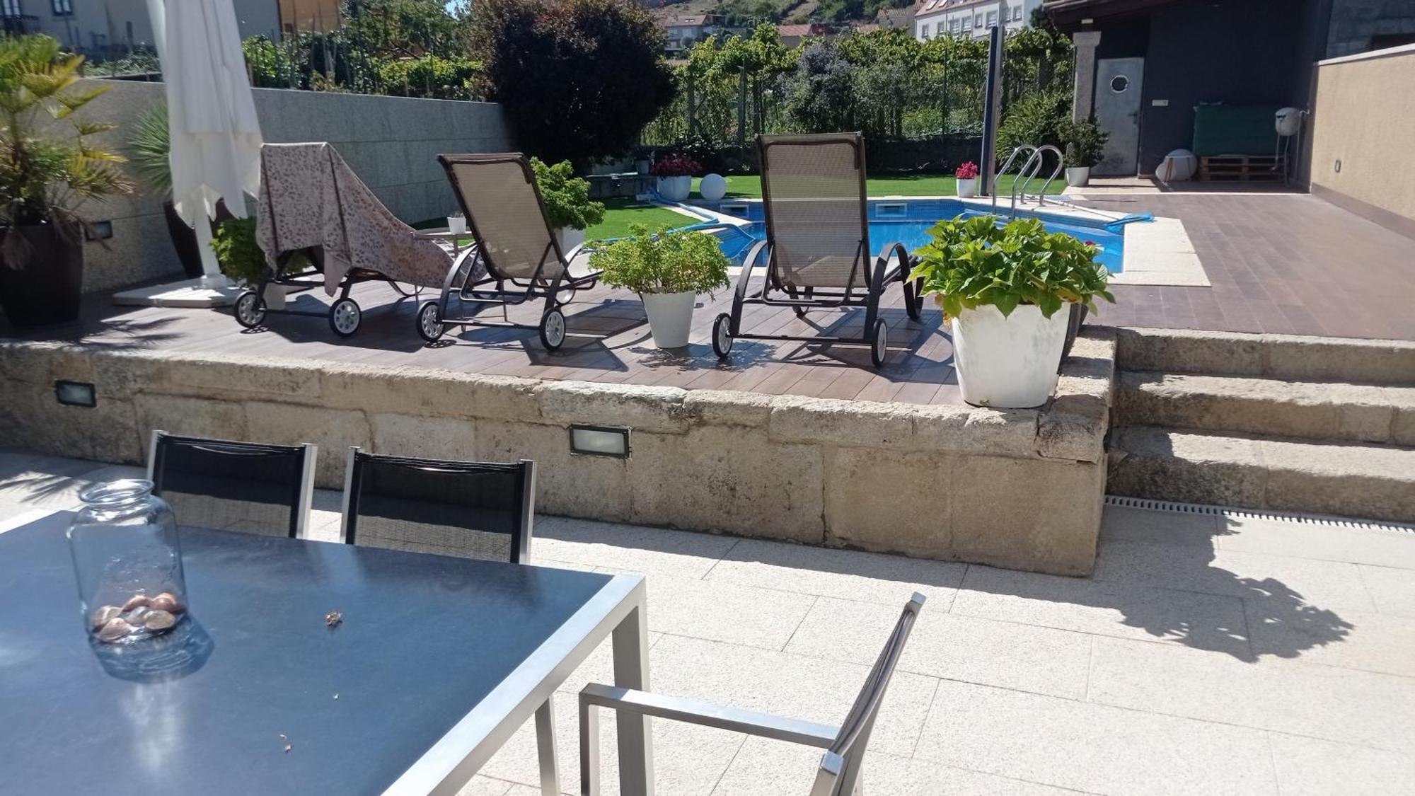 Willa Casa Piscina Boleros Combarro Zewnętrze zdjęcie